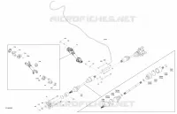 Antriebswelle hinten