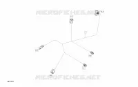 Konsole für elektrische Kabelbäume