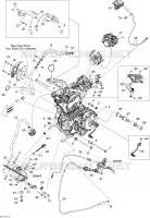 Motor- und MOTORAUFHANGUNG