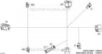 08- ELEKTRISCHER KABELBAUM - REAR BOX WIRING HARNESS - 710009559