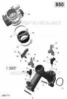 Ansaugkrümmer und Drossel