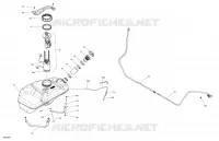 MOTOR - BENZINTANK 