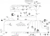 08- ELEKTRISCHER KABELBAUM - MAIN HARNESS - 710008773