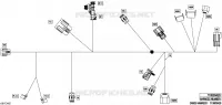 08- ELEKTRISCHER KABELBAUM - CARGO HARNESS - 710009428