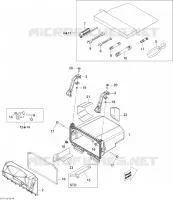 Gepäckbox hinten
