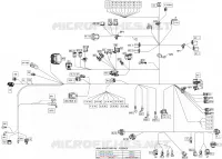 08- ELEKTRISCHER KABELBAUM - MAIN HARNESS - 710008779