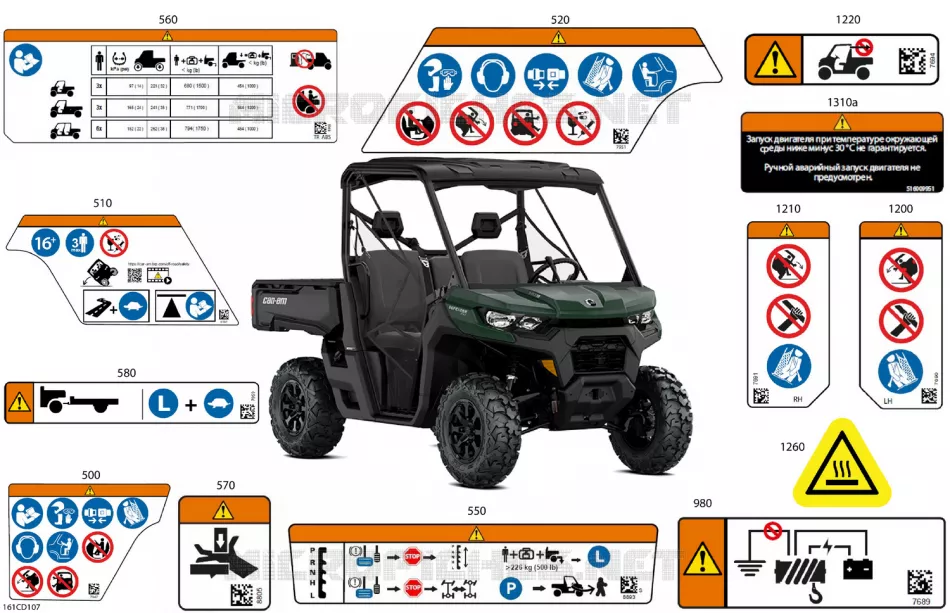 07- BODY - WARNING DECALS