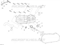 CVT-Abdeckung und Kickstarter
