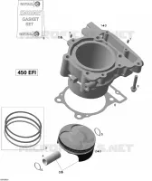 Zylinder und Kolben