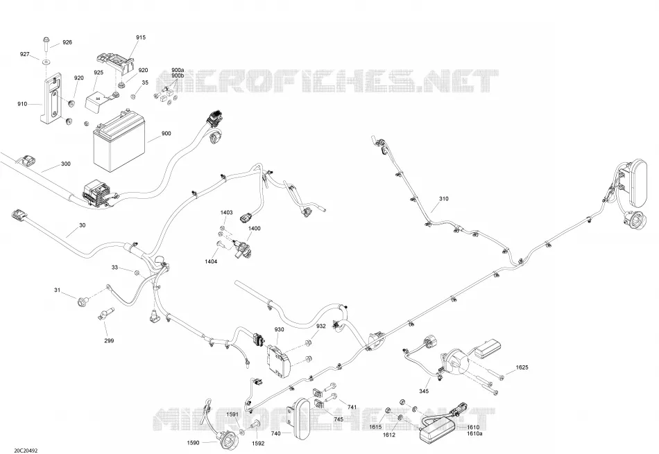 ELEKTRISCHES KABELBAUMSYSTEM - Heckteil