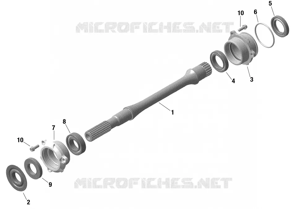 Motor - Antriebswelle
