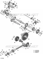 Getriebekomponenten – ohne sperrbares hinteres Differential