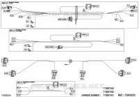 08- ELEKTRISCHER KABELBAUM - FRONT WIRING HARNESS - 710007442