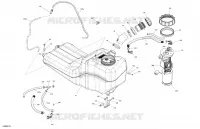 MOTOR - BENZINTANK 