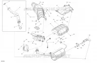 MOTOR - AUSPUFF