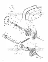 Riemen- und Motorriemenscheibe