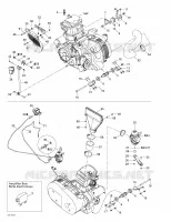 Motor- und MOTORAUFHANGUNG