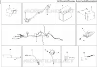 Rücklichter und elektrische Komponenten