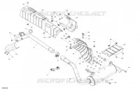 MOTOR - AUSPUFF