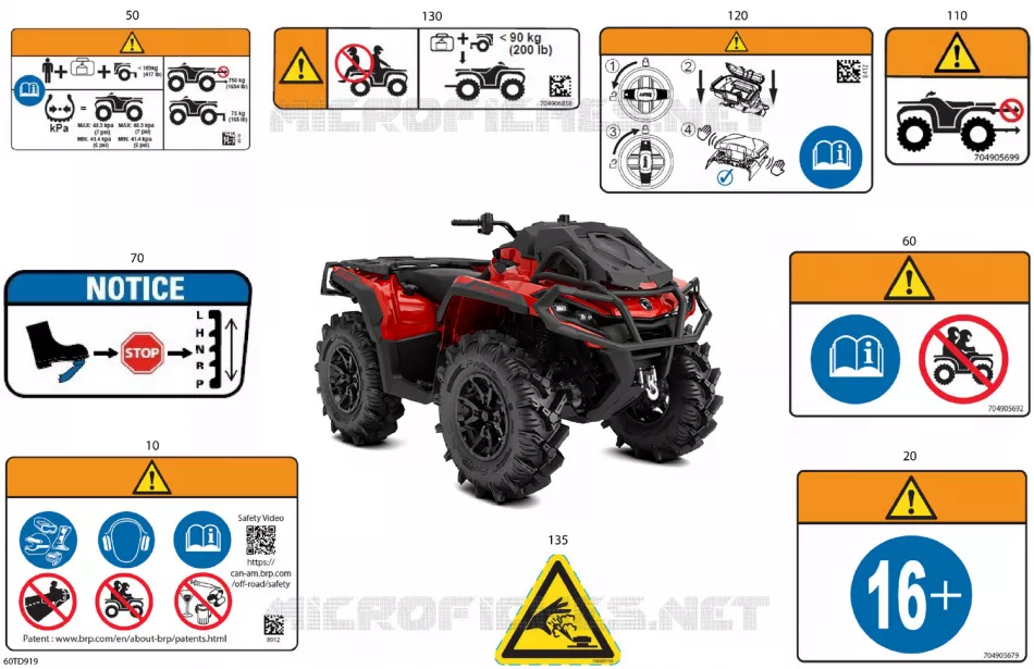 07- BODY - WARNING DECALS