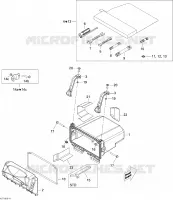 Gepäckbox hinten