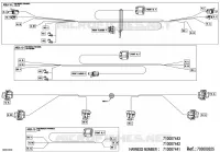 08- ELEKTRISCHER KABELBAUM - FRONT WIRING HARNESS - 710007442