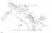 MOTOR - AUSPUFF