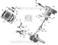 KURBELWELLE / ZYLINDER / KOLBEN