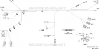 08- ELEKTRISCHER KABELBAUM - WIRING VOLTAGE REGULATOR - 710008410