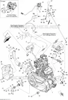 Motor- und MOTORAUFHANGUNG
