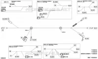 08- ELEKTRISCHER KABELBAUM - VOLTAGE REGULATOR WIRING HARNESS - 710008403 - MODEL WITHOUT ABS