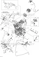 Motor- und MOTORAUFHANGUNG