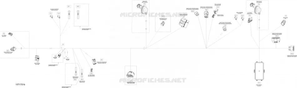 CâBLAGE ÉLECTRIQUE - 710004957 SAUF DPS