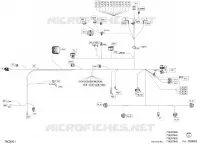 08- ELEKTRISCHER KABELBAUM - MAIN HARNESS - 710007649