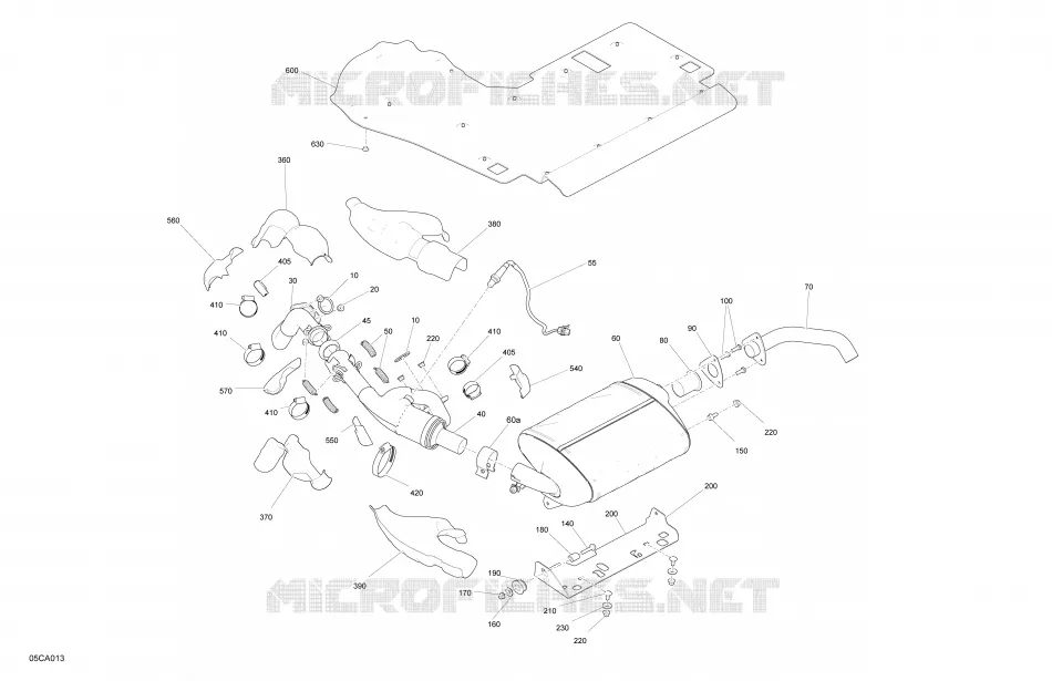 Motor - Auspuff