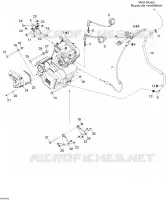 Motor- und MOTORAUFHANGUNG