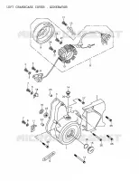 MOTORDECKEL LINKS, LICHTMASCHINE