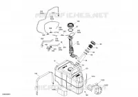 MOTOR - BENZINTANK 