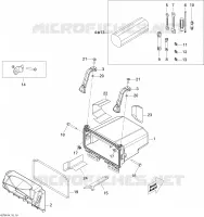Gepäckbox hinten