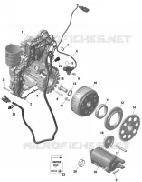01- ROTAX - MAGNETO AND ELEKTRISCHER KABELBAUM STARTER