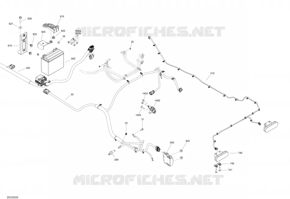 ELEKTRISCHES KABELBAUMSYSTEM - Heckteil