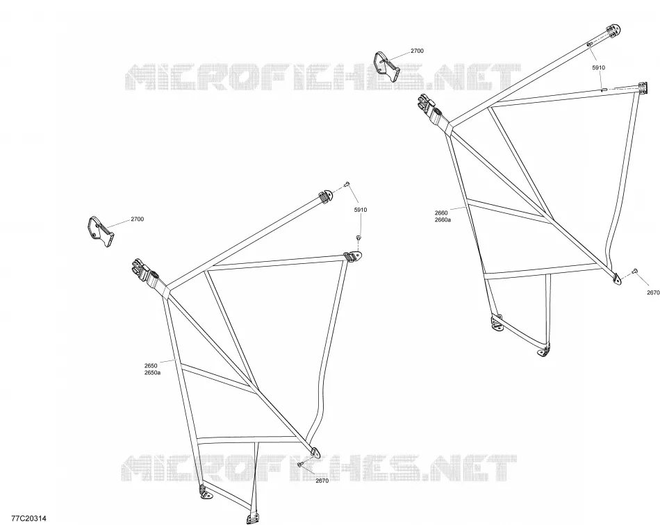Kabine - Türsicherheitsnetz