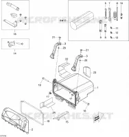 Gepäckbox hinten