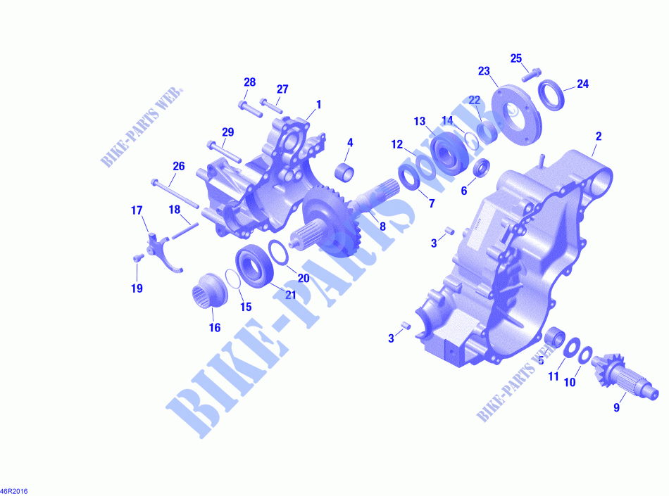 Getriebe für Can-Am OUTLANDER X MR 570 2020