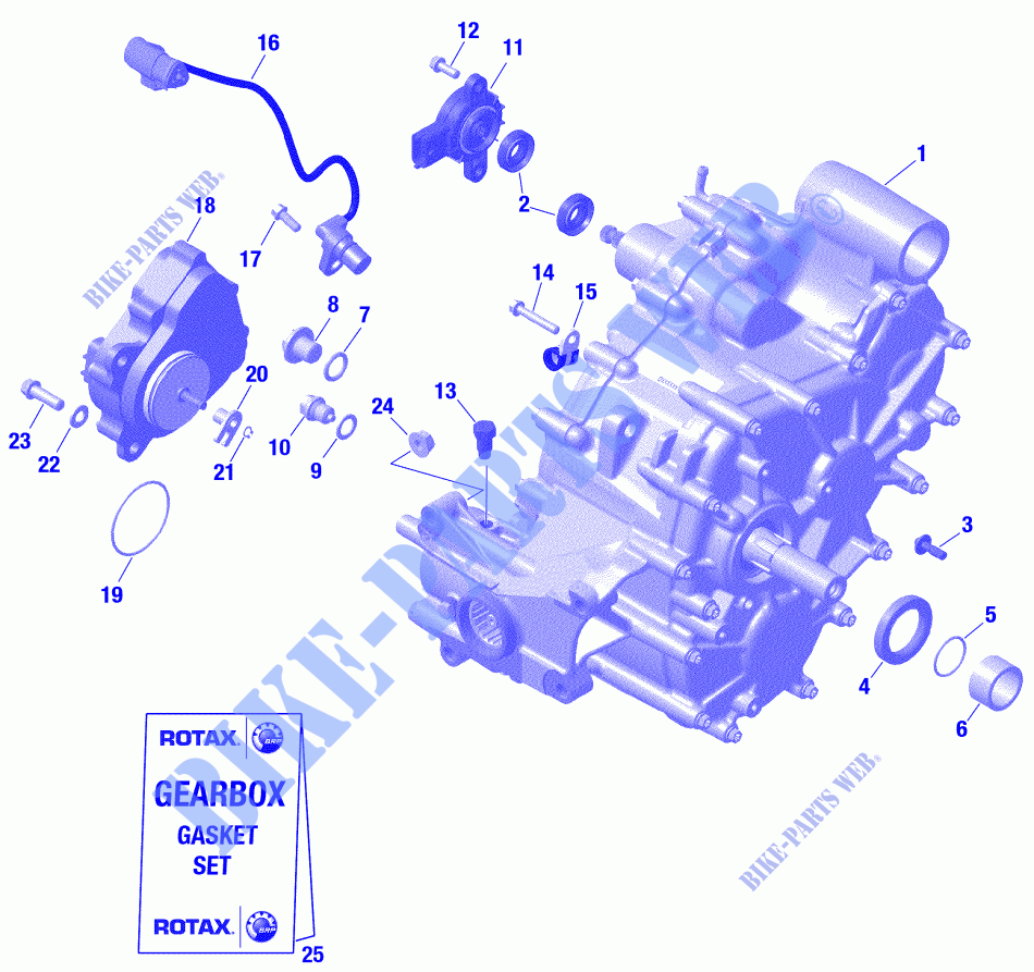 Getriebe und Komponenten für Can-Am OUTLANDER MAX 6X6 650 2020