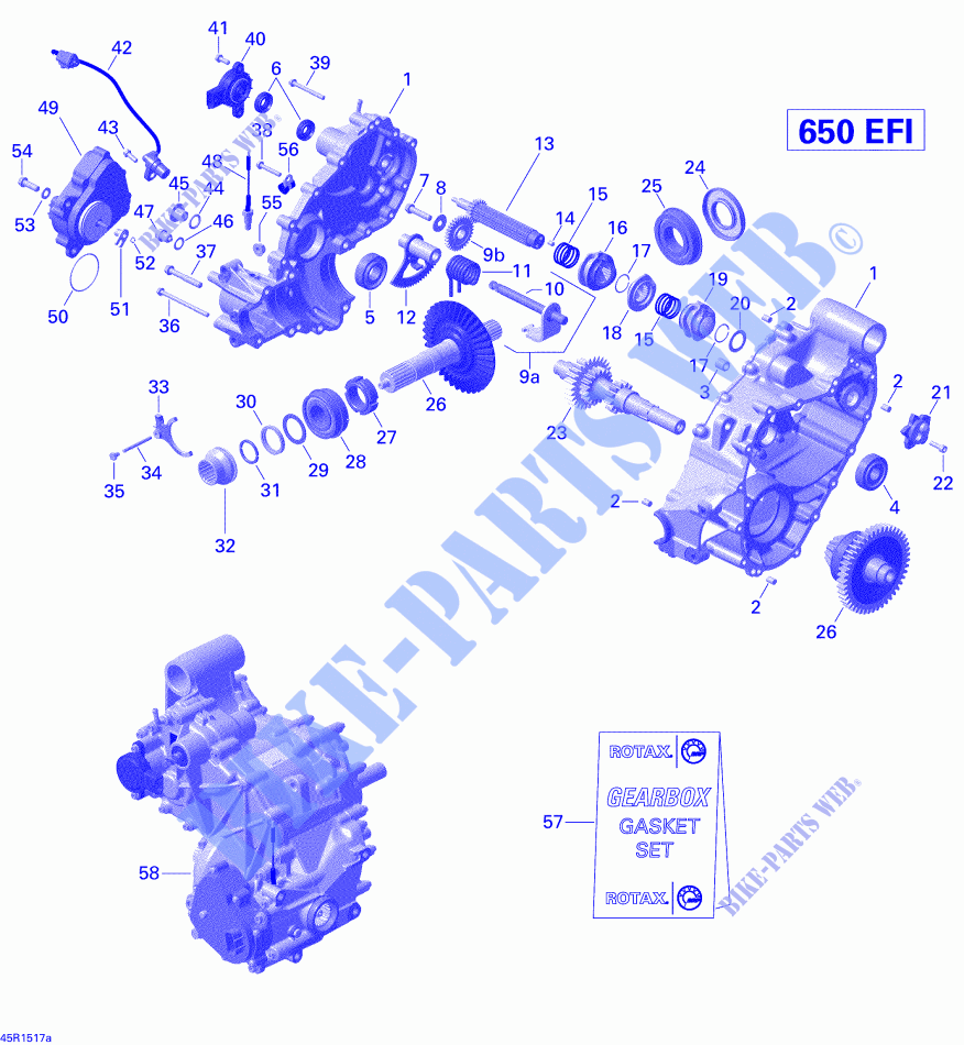 Getriebe für Can-Am OUTLANDER 6X6 650 2015