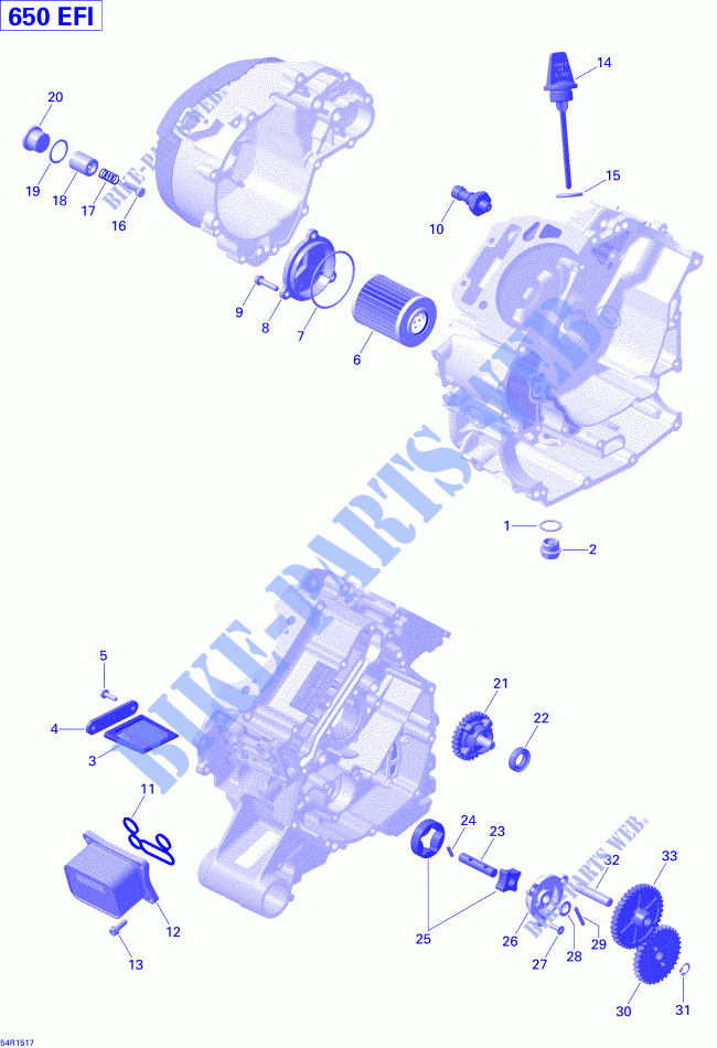 Motorschmierung für Can-Am OUTLANDER 6X6 650 2015