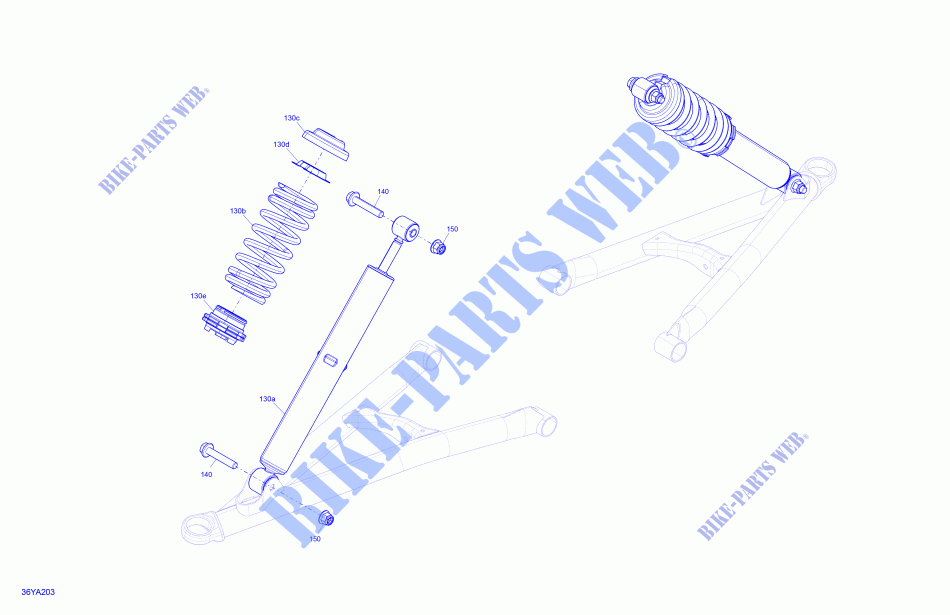 VORDERRADAUFHÄNGUNG für Can-Am SPYDER F3 T (BUILT AFTER 09/2020) 2021