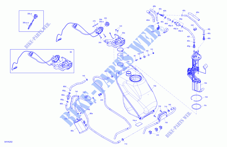 Motor   BENZINTANK  für Can-Am SPYDER F3 T (BUILT AFTER 09/2020) 2021