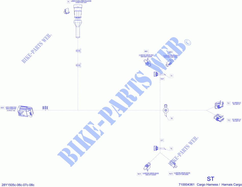 KABELBAUM ELEKTRIC für Can-Am SPYDER ST SE5 2015